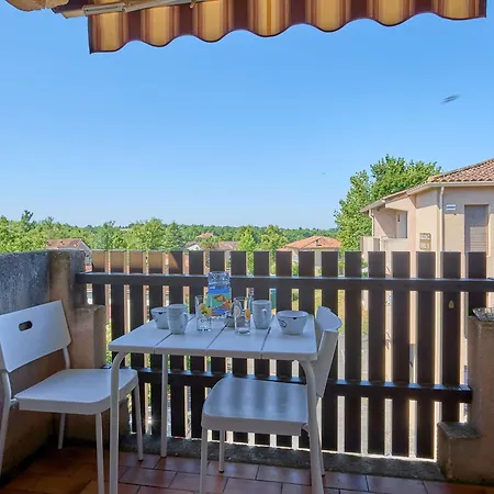 Lumineux Avec Balcon A Barbotan-les-thermes, 2 Personnes - Fr-1-841-55 شقة